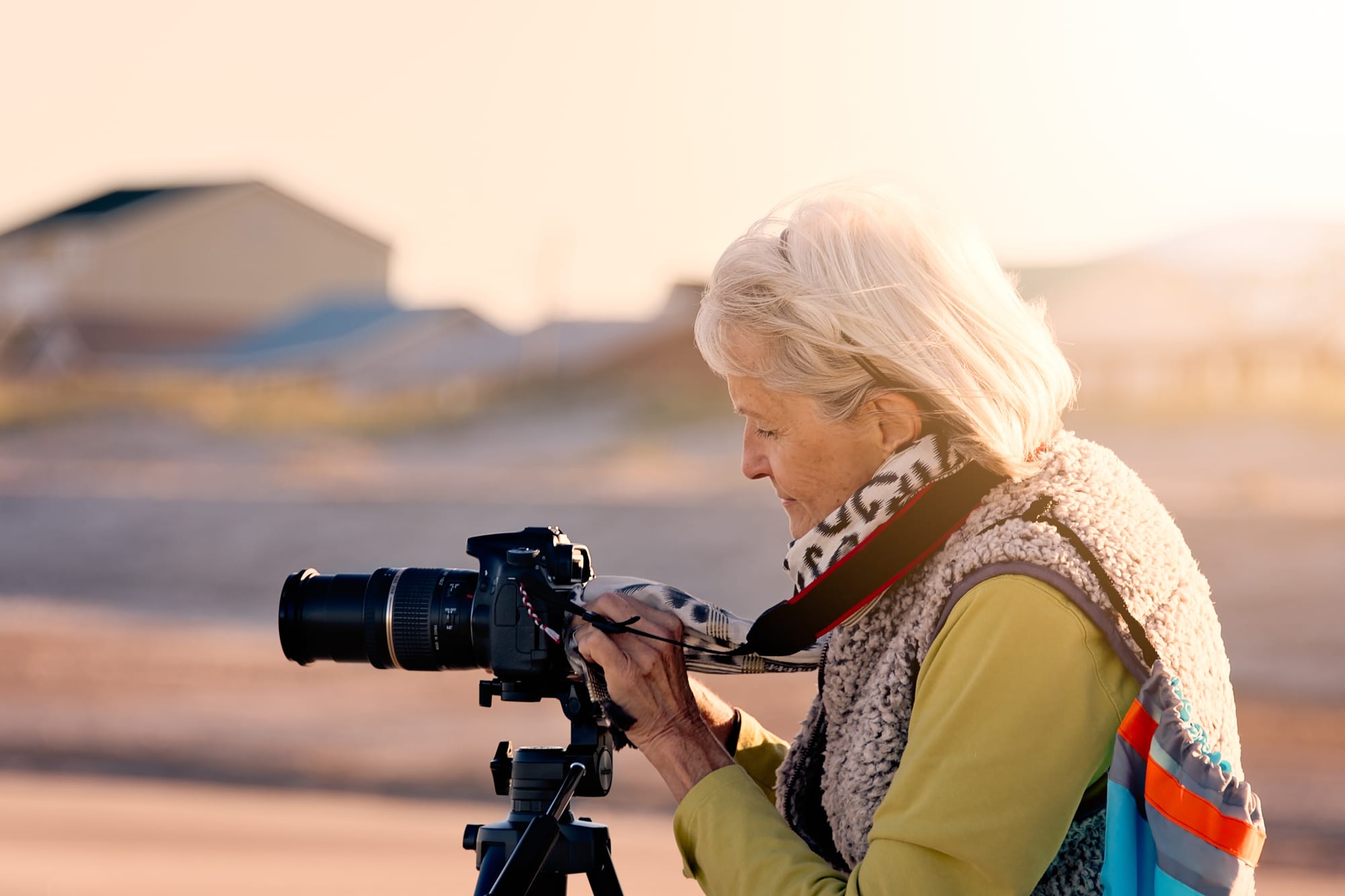 Woman photographer