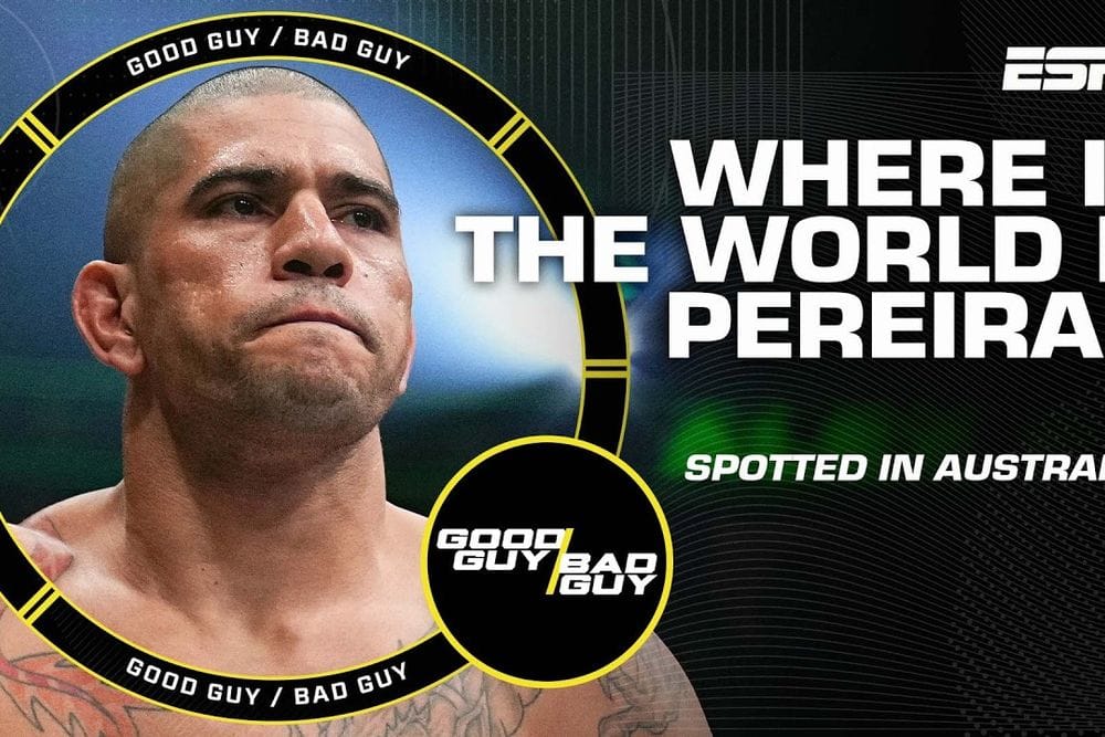 Alex Pereira's Australia Trip Sparks Concern on Good Guy Bad Guy post image