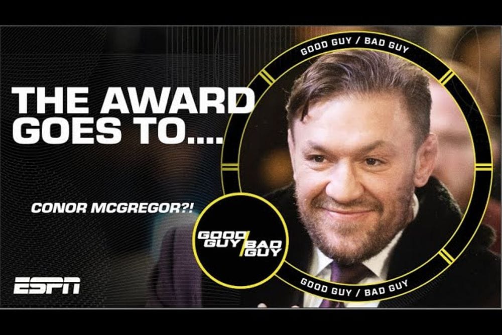 Conor McGregor Snags Mid-Year Award on Good Guy Bad Guy Show post image