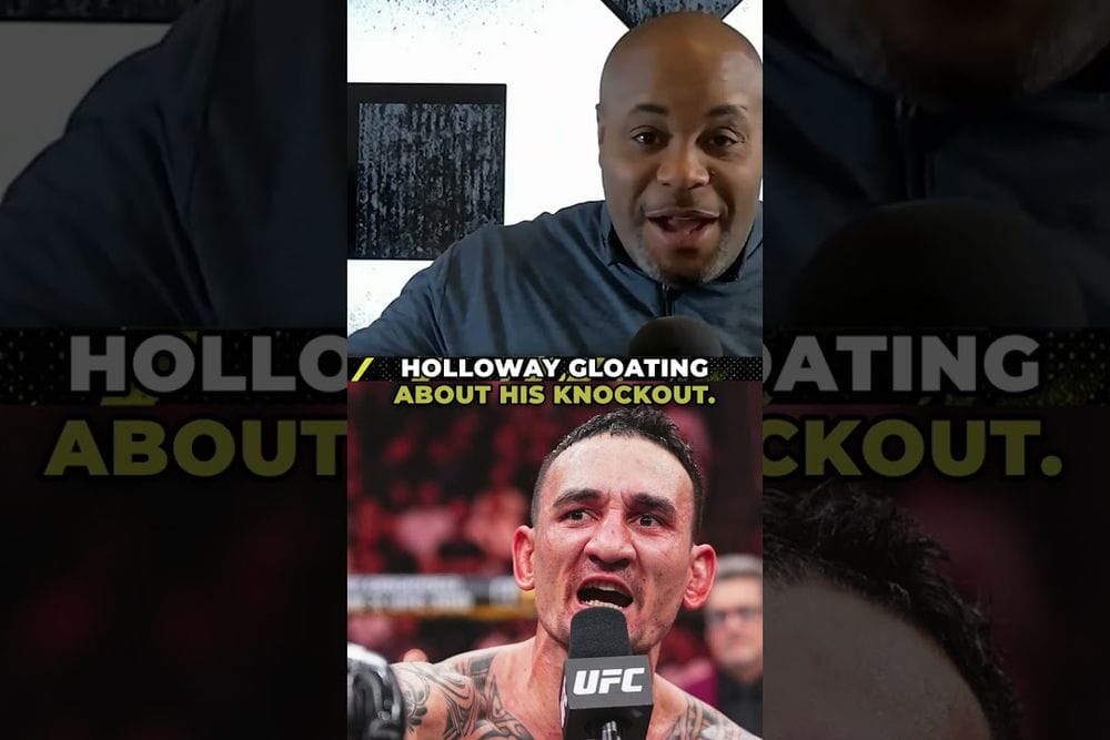 Daniel Cormier Playfully Roasts Max Holloway on Victory Tour post image