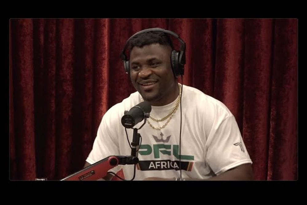 Francis Ngannou's Inspiring Journey on JRE MMA Show #160 post image