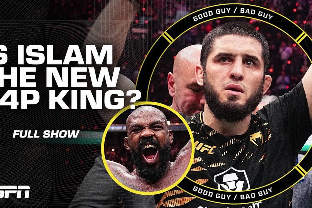 Islam Makhachev Crowned Pound-for-Pound King on Good Guy Bad Guy post image