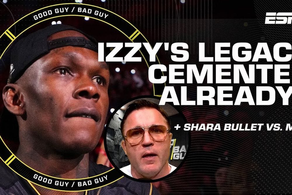 Israel Adesanya's Legacy Debated on Good Guy / Bad Guy Show post image