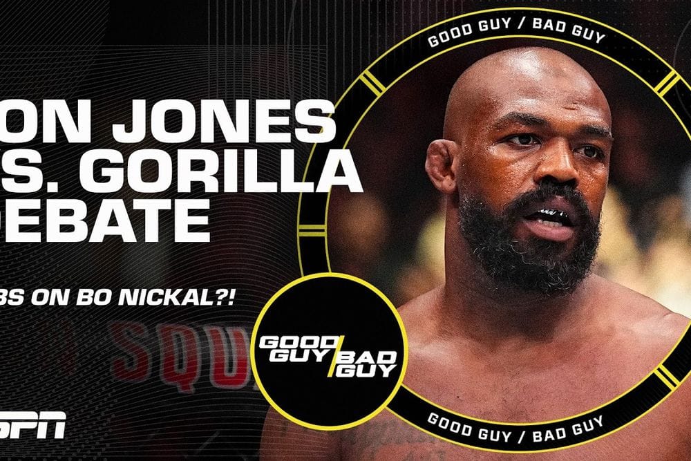 Jon Jones vs. Gorilla Debate Ignites on Good Guy / Bad Guy Show post image