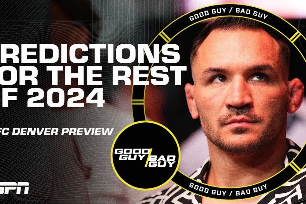 Michael Chandler's Bold 2024 UFC Predictions on Good Guy / Bad Guy post image