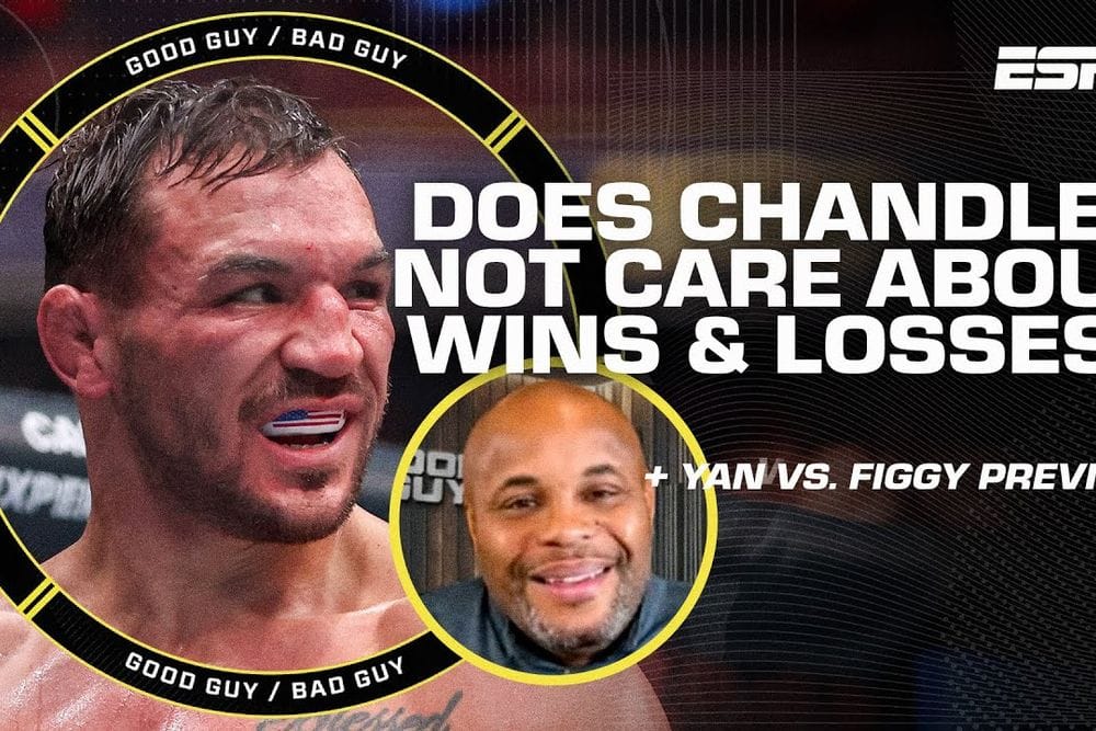 Michael Chandler's Entertainment Value Shines at UFC 309 on Good Guy/Bad Guy post image
