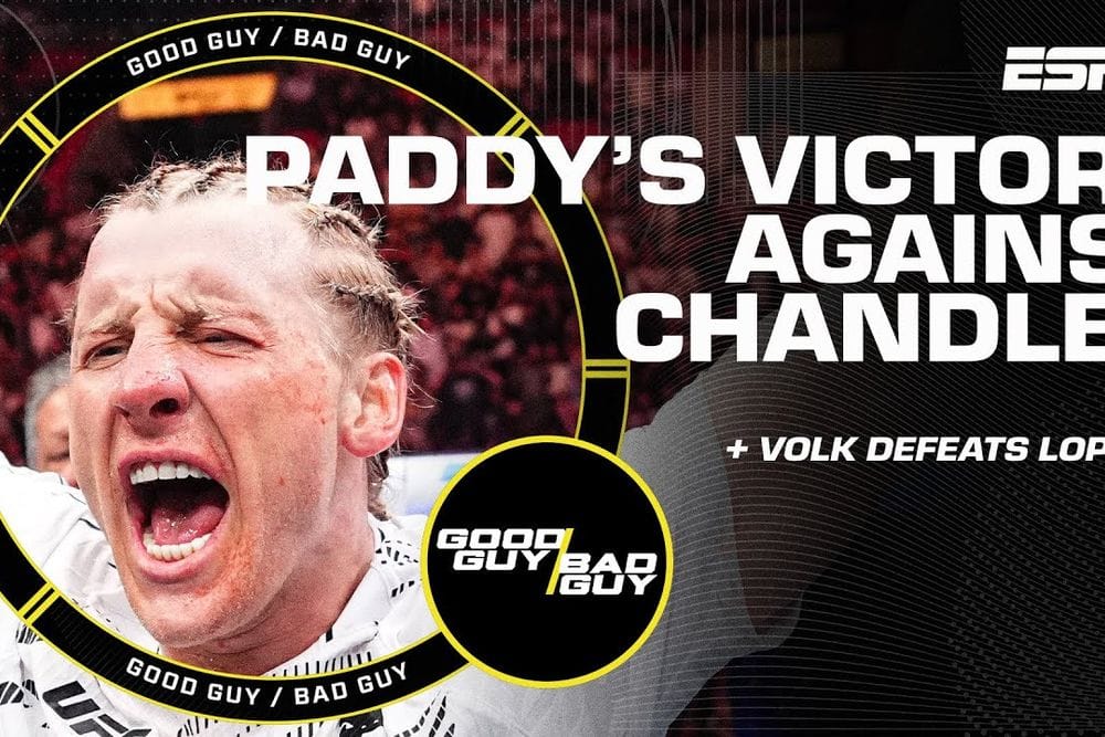 Paddy Pimblett's Epic UFC 314 Win Stuns Doubters on Good Guy / Bad Guy post image