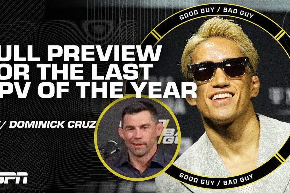 UFC 310 Breakdown: Cruz Joins Good Guy Bad Guy for Epic Preview post image