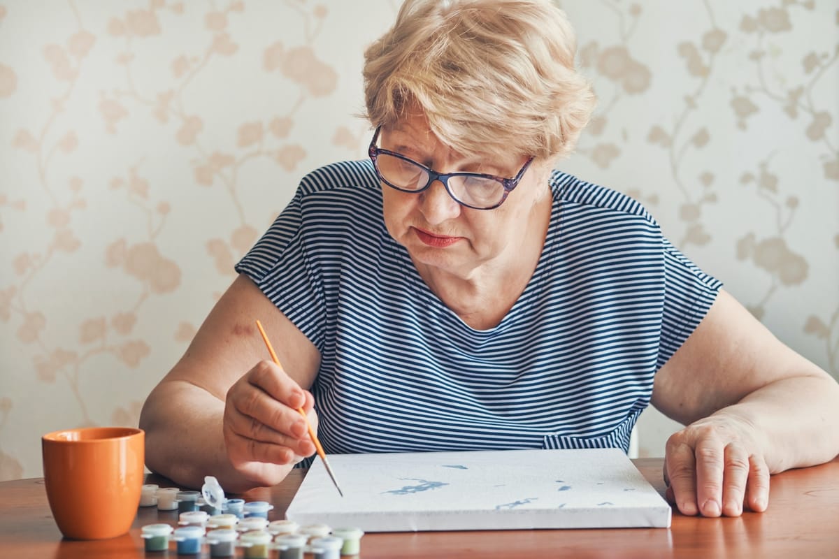 The Joy and Benefits of Paint by Numbers for Seniors