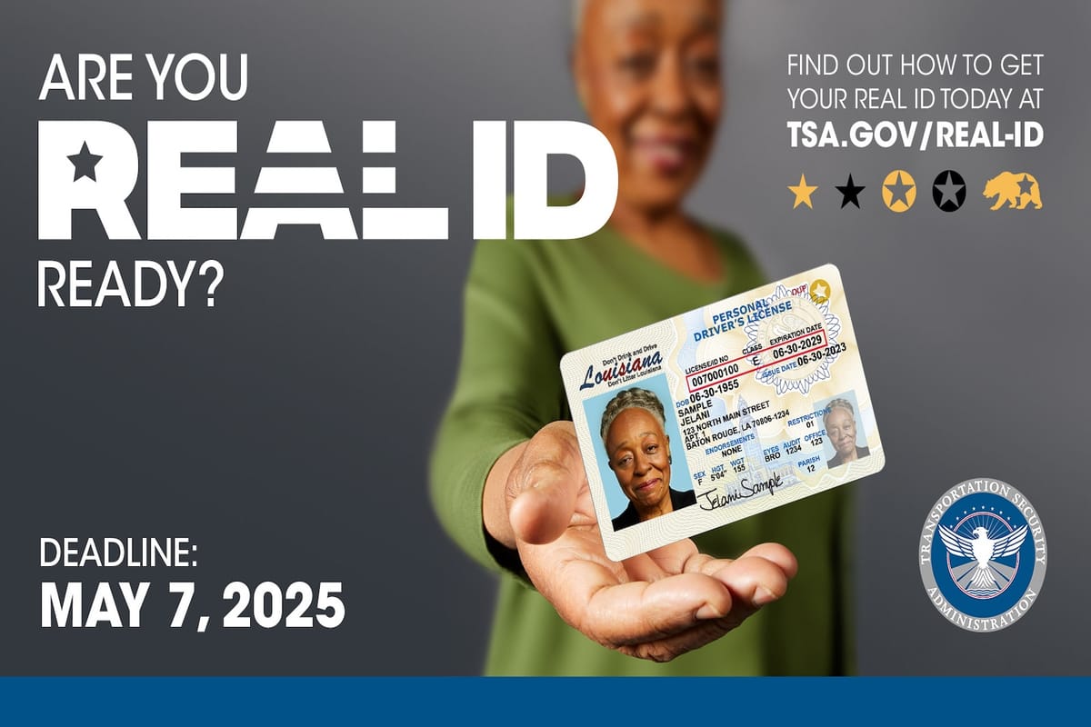 Real ID Deadline Nears: What Americans Need to Know by May 7