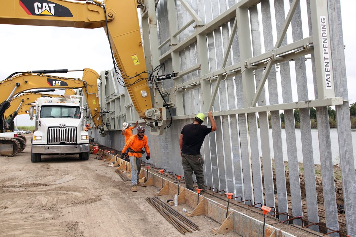 Trump Administration Bolsters Border Security with 78 Miles of New Barriers