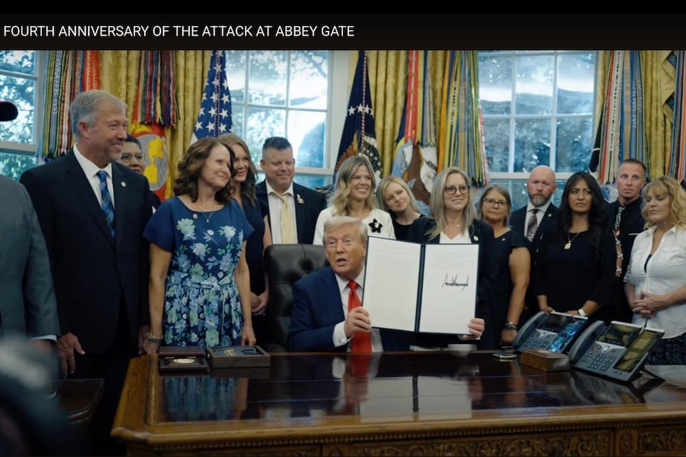 Trump Commemorates Fallen Heroes on 4th Anniversary of Afghanistan Withdrawal