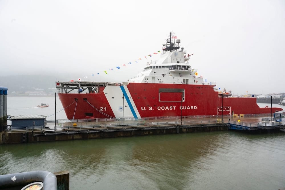 U.S. Coast Guard Welcomes New Polar Icebreaker USCGC Storis
