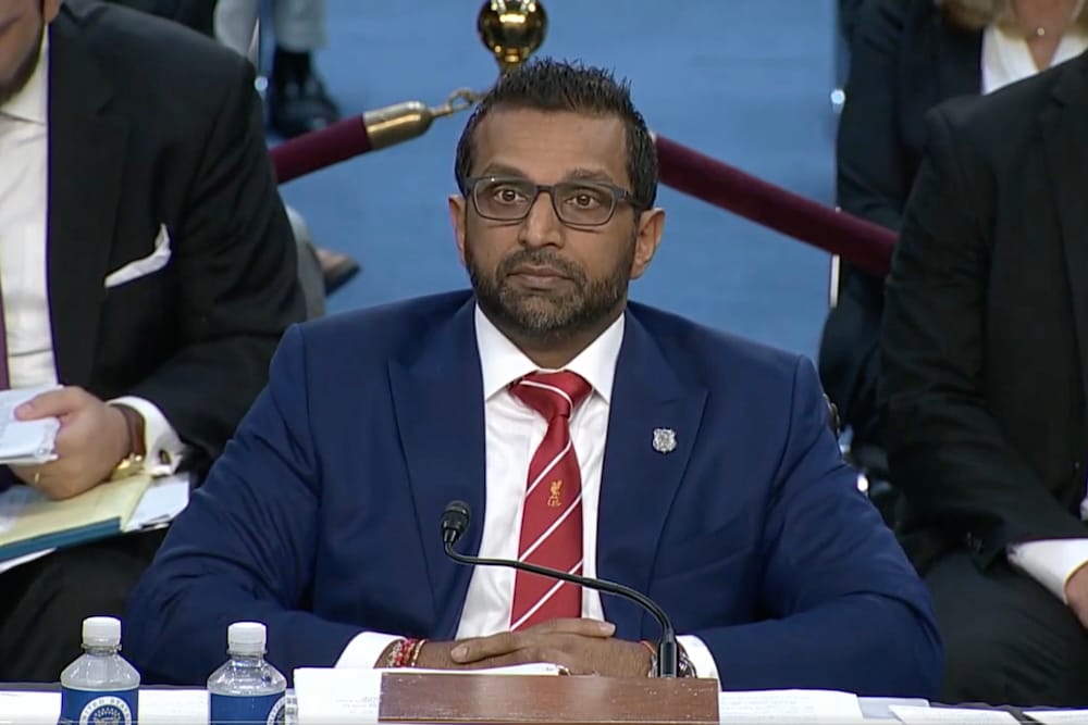 FBI Director Patel Reveals 1,700 Active Domestic Terrorism Probes