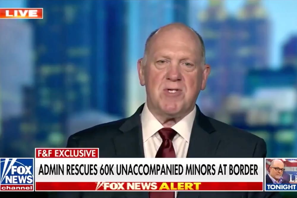 Trump Administration Rescues 62,000 Smuggled Children, Says Border Czar