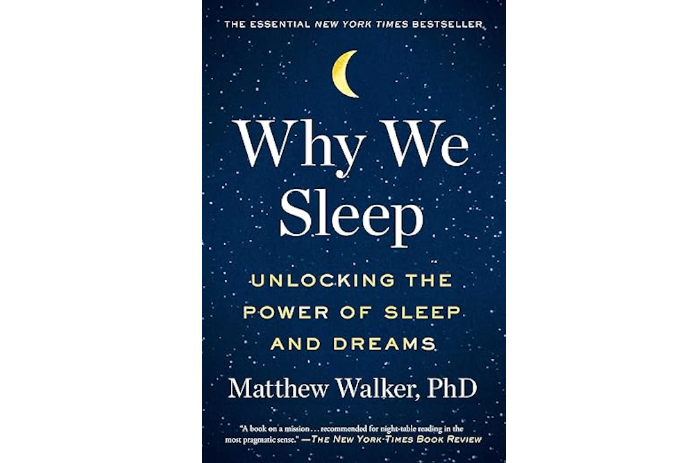 Image of a book titled Why We Sleep
