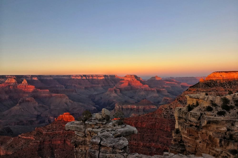 Image overlooking Grand Canyon National Park.