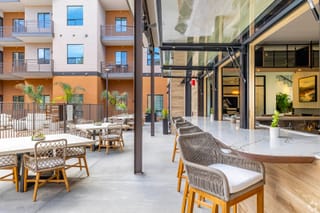 Picture of the poolside bar at 55 Resort McCormick Ranch in Scottsdale Arizona