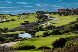 Photo of the Trump golf course in Los Angeles 