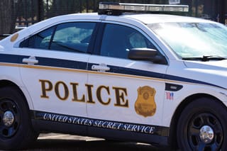 Picture of a United States Secret Service vehicl