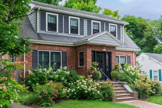 Photo of a suburban American house