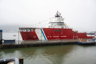 Picture of the U.S. Coast Guard's new polar icebreaker USCGC Storis 