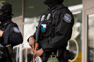 Picture of two ICE officers