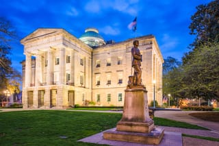 Picture of the North Carolina State Capitol building 