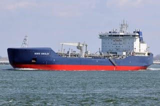 Picture of Russian oil tanker Boris Sokolov 