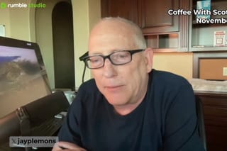 Picture of Dilbert creator Scott Adams 