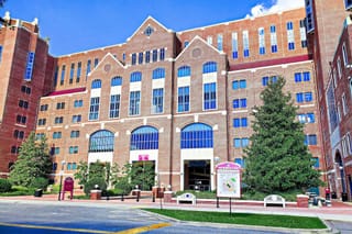 Image of the outside of a college building