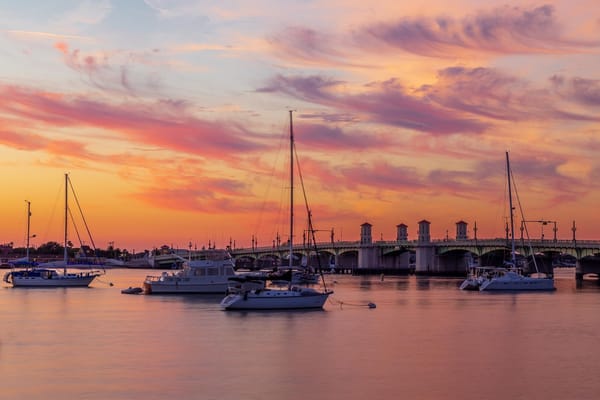 Picture of the Bridge of Lions in St Augustine Florida