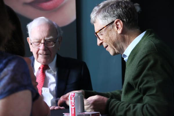 Picture of Warren Buffett and Bill Gates