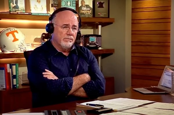 Picture of Dave Ramsey in his studio