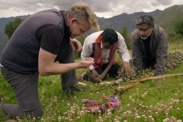 Image of Gordon Ramsay on Gordon Ramsay Uncharted in Peru