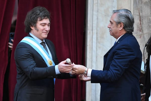 Photo of Javier Milei's inauguration 