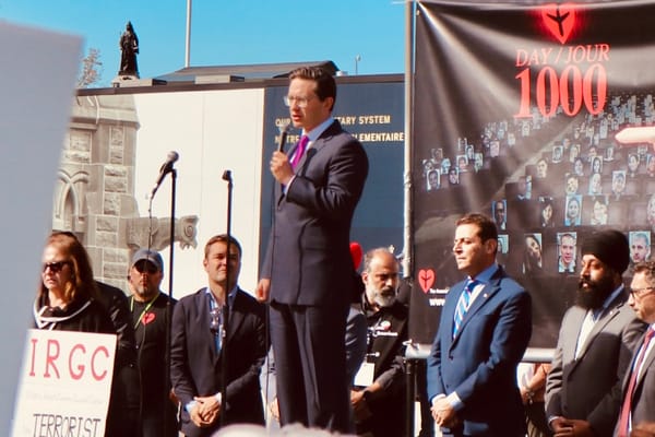 Photo of Pierre Poilievre speaking at an event