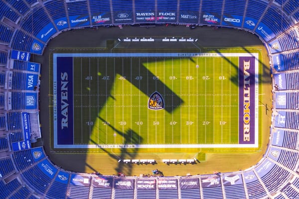 Photo of the Baltimore Ravens stadium 