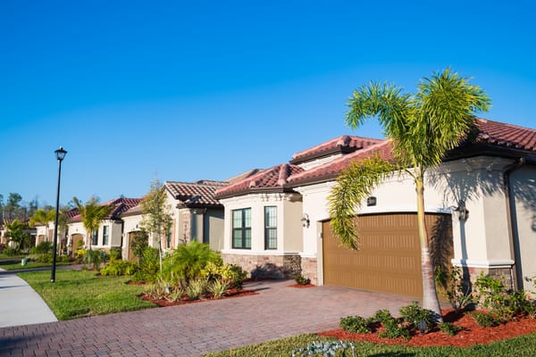 Picture of a retirement patio home in Bonita Springs Florida 