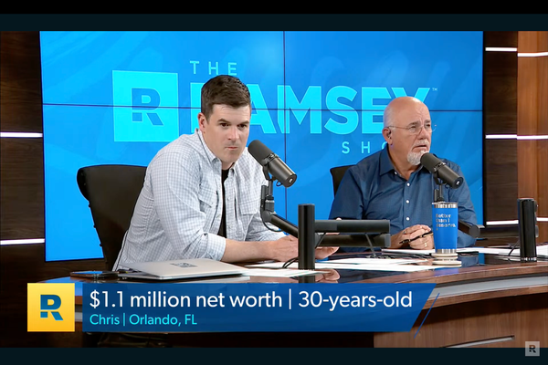 Image of Dave Ramsey and Dr. John Delony on the March 17, 2025 episode of The Ramsey Show 