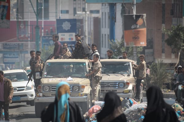 Photo of the Houthi terrorist group in Yemen