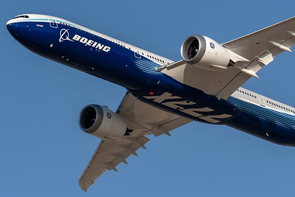 Photo of a Boeing 777
