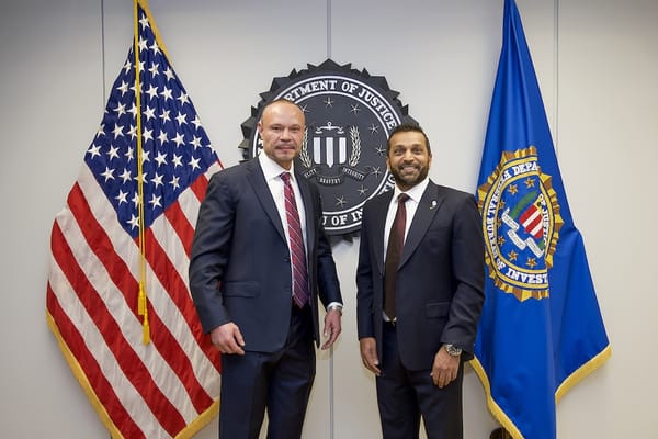 Picture of Kash Patel and Dan Bongino 