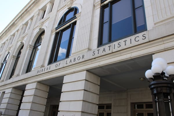 Picture of the Bureau of Labor Statistics building in Washington D.C. 