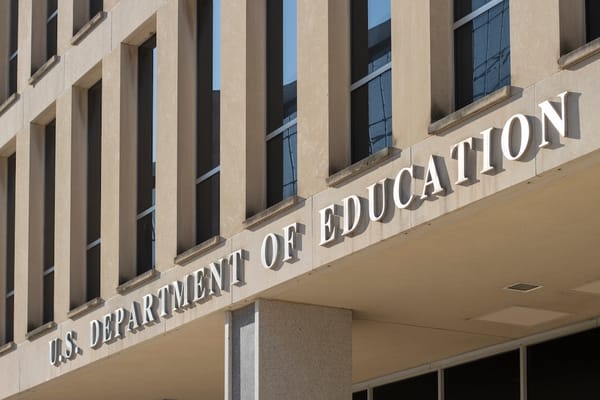 Picture of the U.S. Department of Education building 