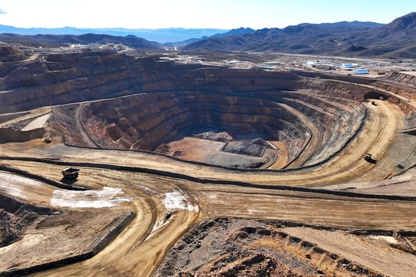 Photo of a mine for critical minerals 