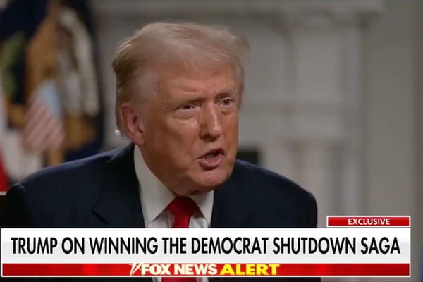 Picture of President Trump on FoxNews