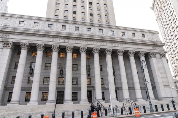 Picture of the Thurgood Marshall U.S. Courthouse in New York City